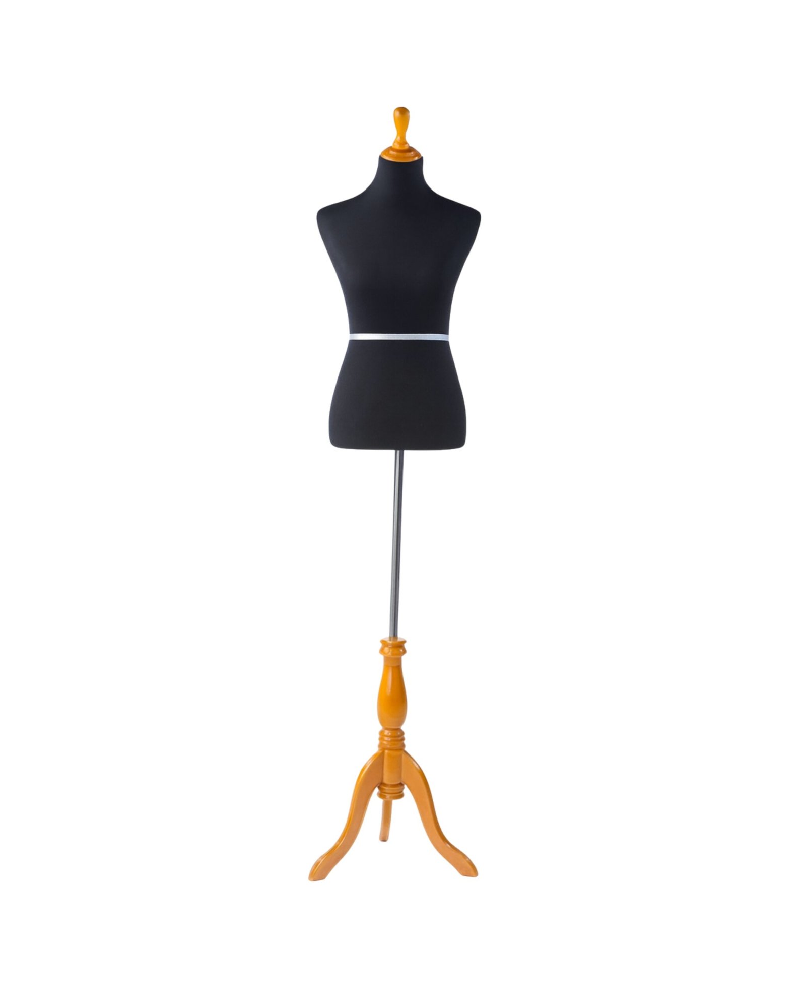 Female Mannequin With Wooden Stand
